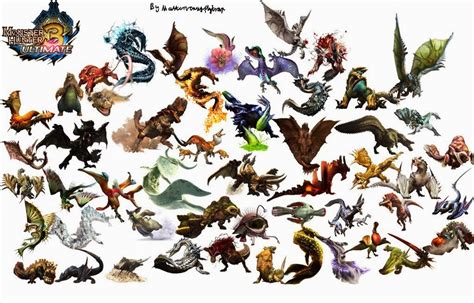 monster hunter 3 ultimate monster list|monster hunter 3 ultimate list.